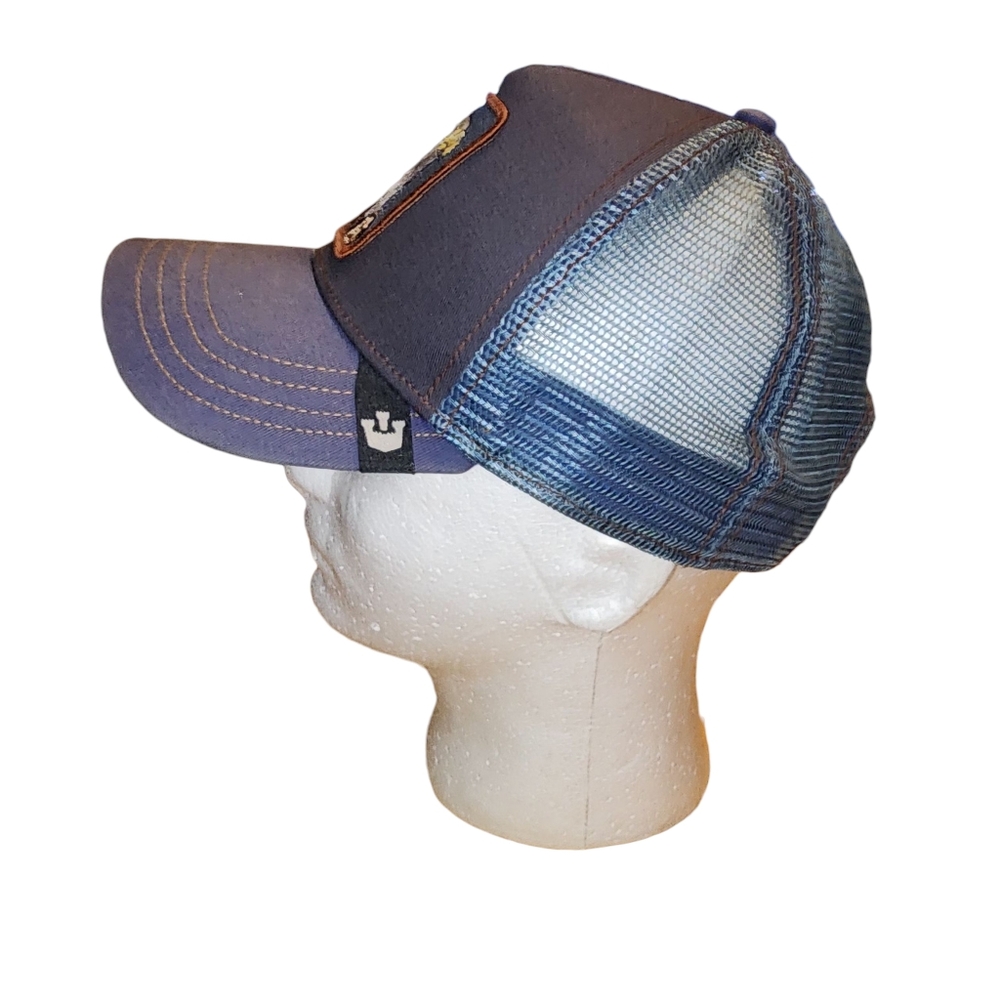 Source Unknown Blue Eagle Patch Hat - image 4